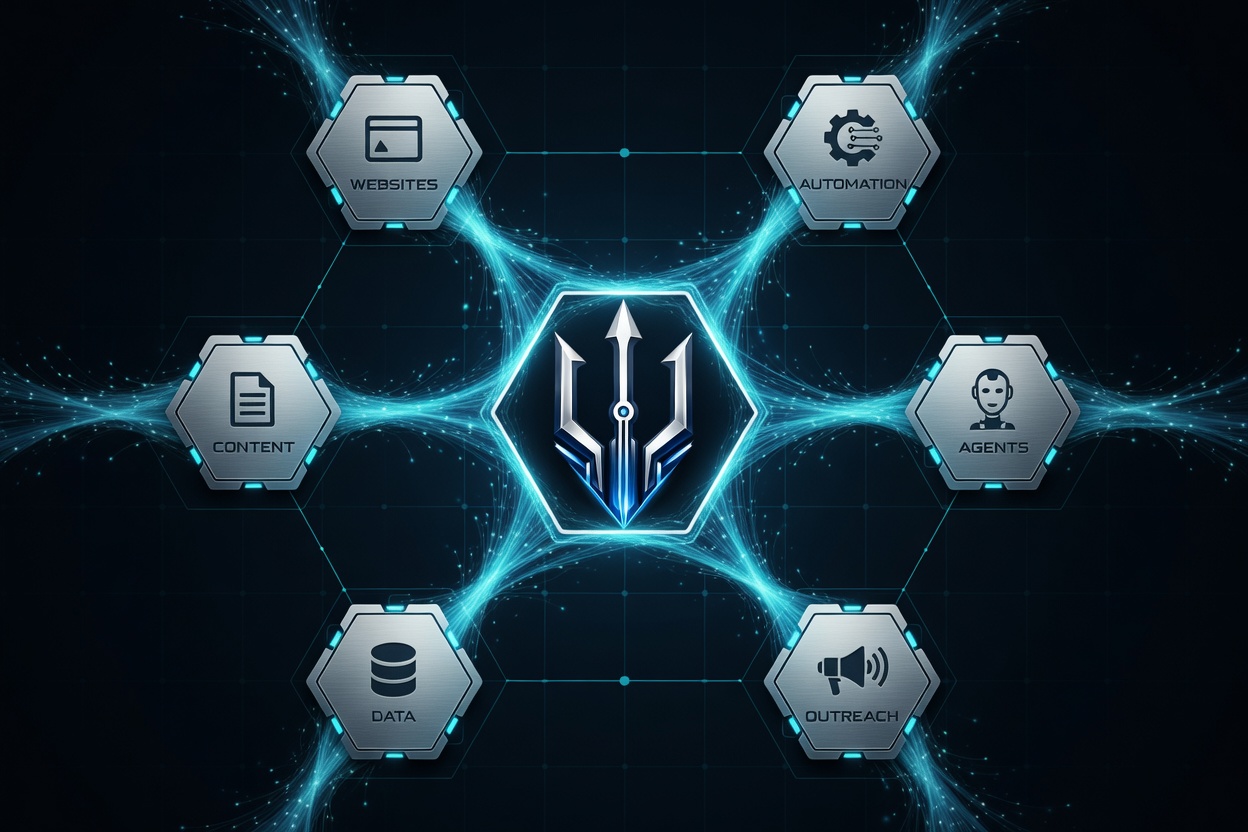 Trident Technologies connected operating-layer visual